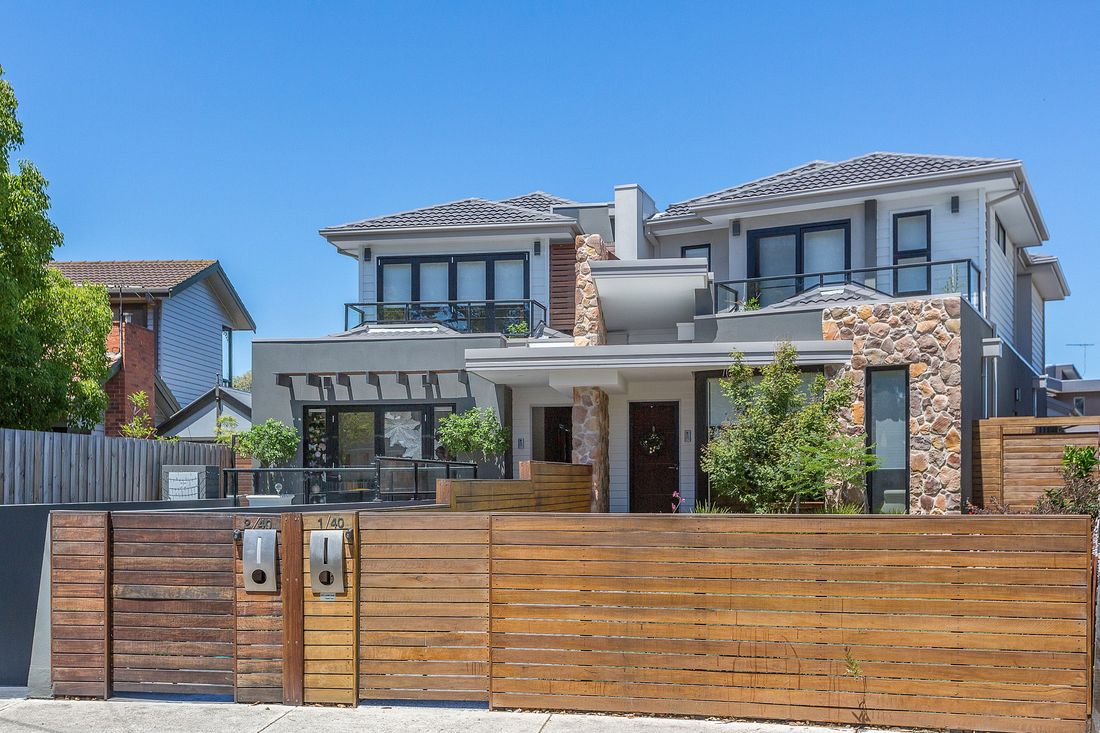 Williamstown Two Townhouses Buckner Built